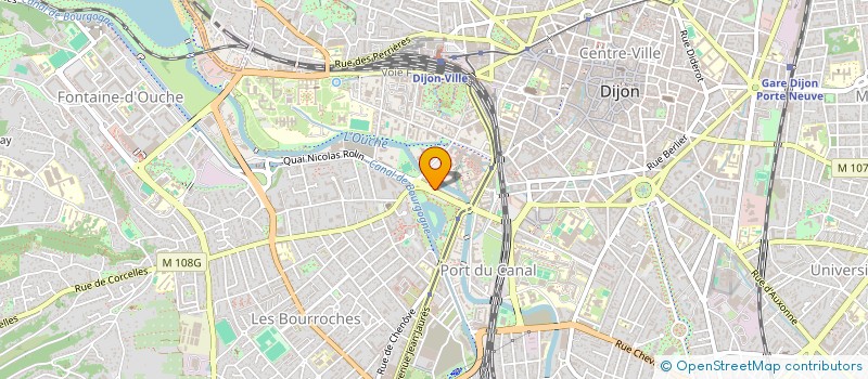 localisation de l'entreprise SCI NICOLAS ROLIN à DIJON