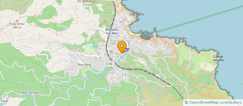 localisation de l'entreprise SCI NICOLAU  BANYULS-SUR-MER