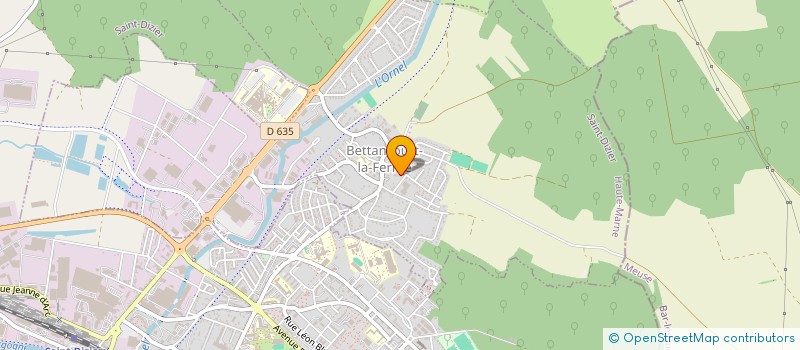 localisation de l'entreprise SCI NICOLE à BETTANCOURT-LA-FERREE