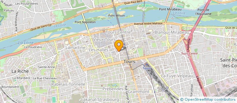 localisation de l'entreprise SCI NICOLE  TOURS