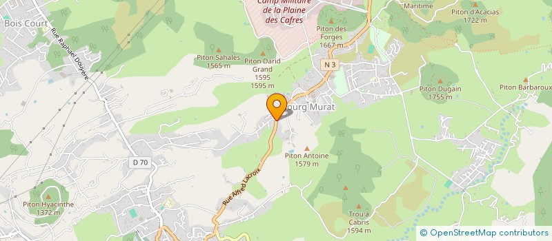 localisation de l'entreprise SCI NICOLENE  LE TAMPON