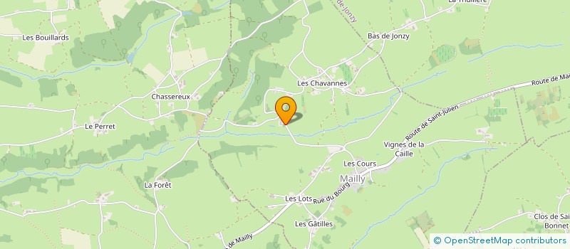 localisation de l'entreprise SCI NICOLET DU PALAIS  MAILLY