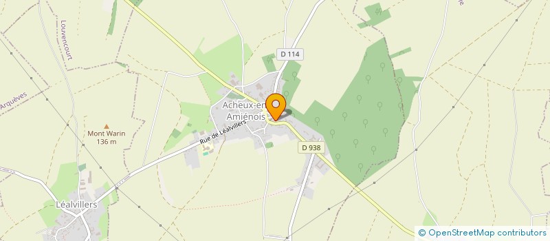 localisation de l'entreprise SCI NICOLIMAR à ACHEUX-EN-AMIENOIS