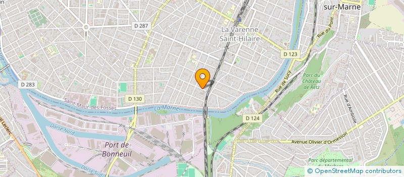 localisation de l'entreprise SCI NICOLINA MENETREOL à SAINT-MAUR-DES-FOSSES