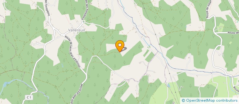 localisation de l'entreprise SCI NICOLLE ALICOT  VALLEREUIL