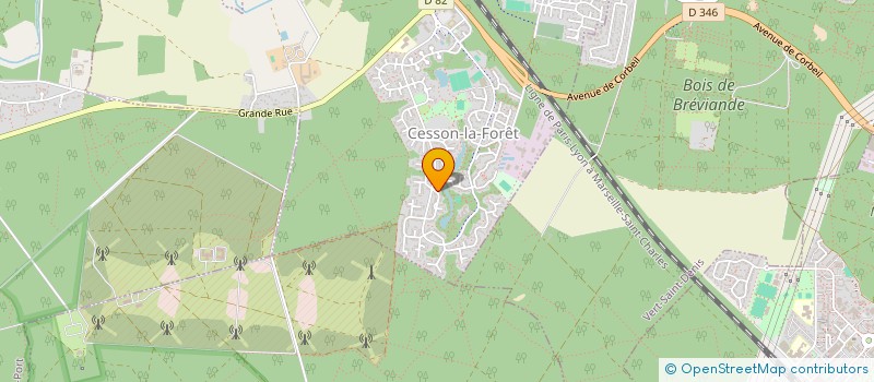 localisation de l'entreprise SCI NICOLMA  CESSON