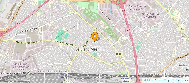 localisation de l'entreprise SCI NICOLORE à LE BLANC-MESNIL