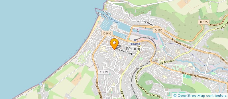 localisation de l'entreprise SCI NICOLUS  FECAMP