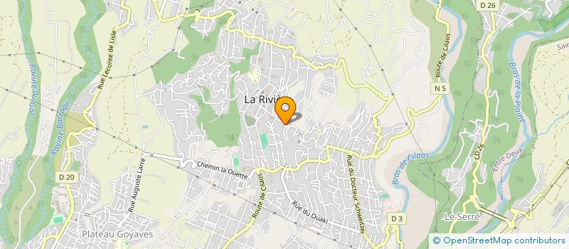 localisation de l'entreprise SCI NICOMARI  SAINT-LOUIS