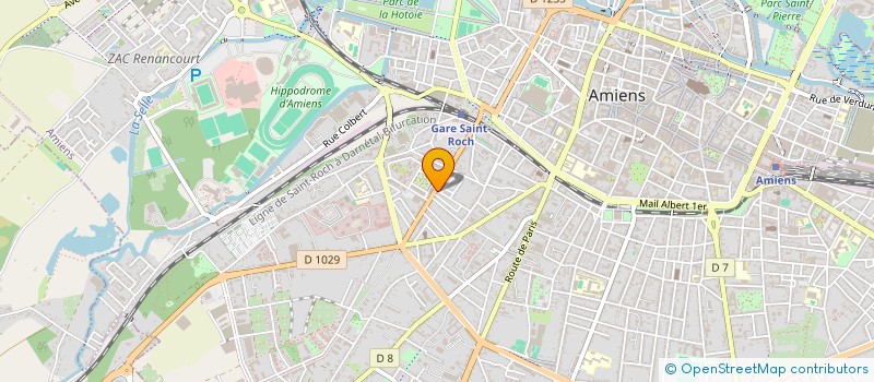 localisation de l'entreprise SCI NICOMAX à AMIENS