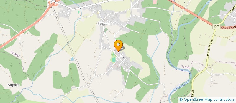 localisation de l'entreprise SCI NICOPIC  BEGAAR