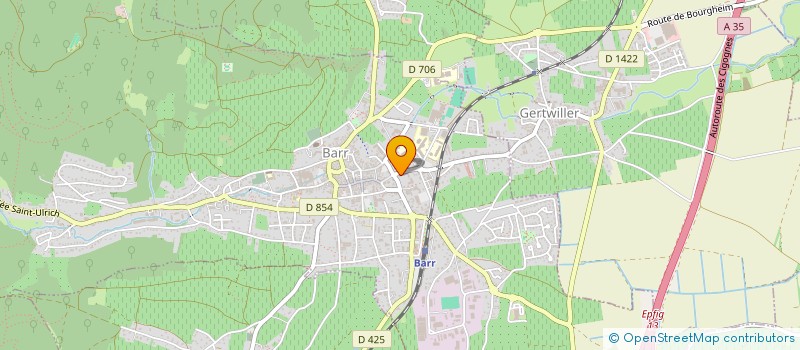 localisation de l'entreprise SCI NICOPIERRE  BARR