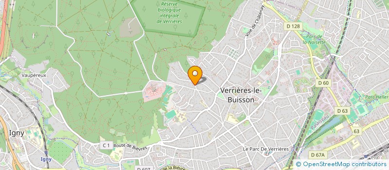 localisation de l'entreprise SCI NICOT à VERRIERES-LE-BUISSON