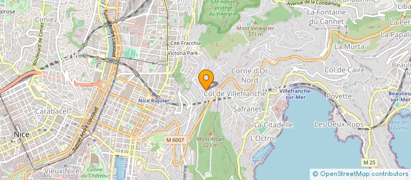 localisation de l'entreprise SCI NICOT à NICE