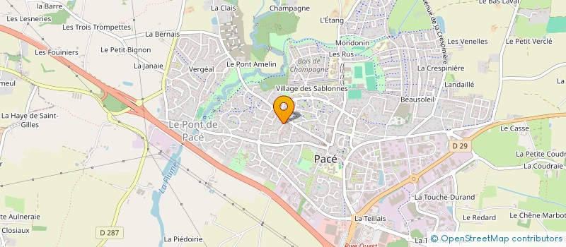 localisation de l'entreprise SCI NICOTHO à PACE