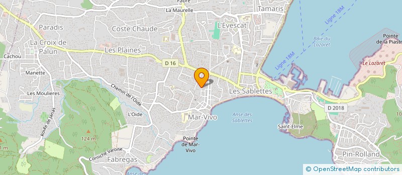 localisation de l'entreprise SCI NICOTHO à LA SEYNE-SUR-MER