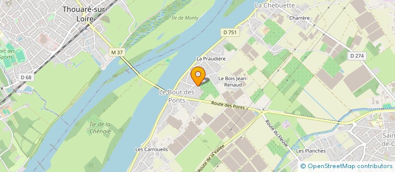 localisation de l'entreprise SCI NICOYA  SAINT-JULIEN-DE-CONCELLES