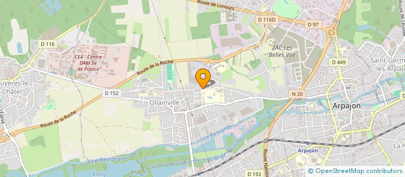 localisation de l'entreprise SCI NICVAL  OLLAINVILLE