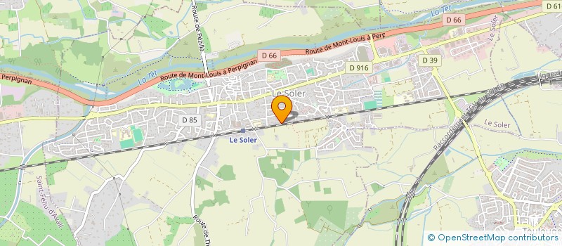 localisation de l'entreprise SCI NICYANNE  LE SOLER