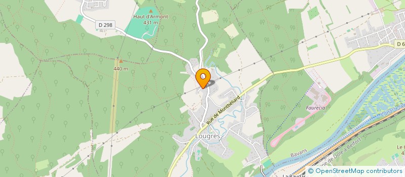 localisation de l'entreprise SCI NID & RENT  LOUGRES