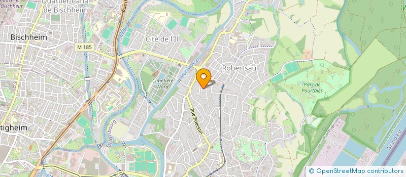 localisation de l'entreprise SCI NIEDERAU  STRASBOURG