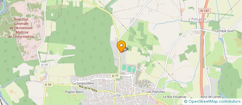 localisation de l'entreprise SCI NIEDERTHEI  LAILLE