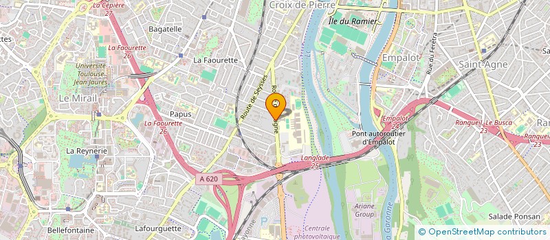 localisation de l'entreprise SCI NIEL 17 à TOULOUSE