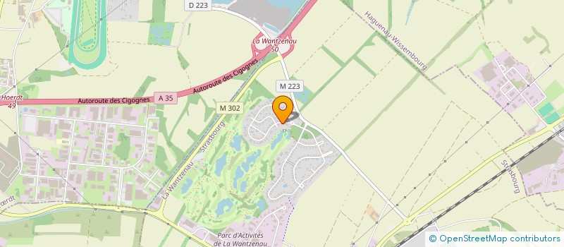 localisation de l'entreprise SCI NIEL  LA WANTZENAU