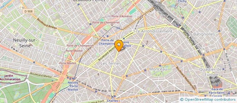 localisation de l'entreprise SCI NIEL 82  PARIS
