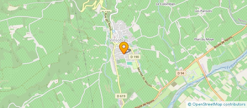 localisation de l'entreprise SCI NIEL LA MARIA  VINSOBRES