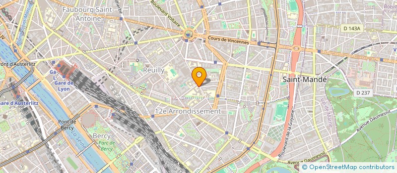 localisation de l'entreprise SCI NIEL-PICPUS  PARIS