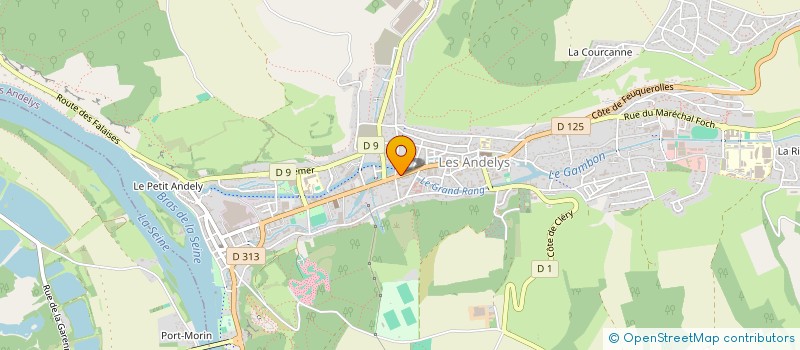 localisation de l'entreprise SCI NIEMINEN à LES ANDELYS