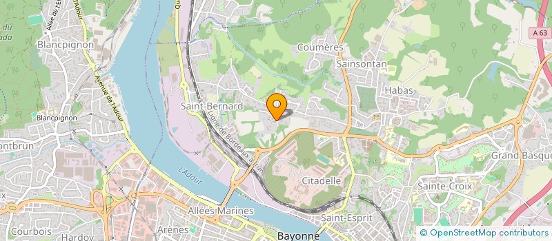 localisation de l'entreprise SCI NIERT à BAYONNE