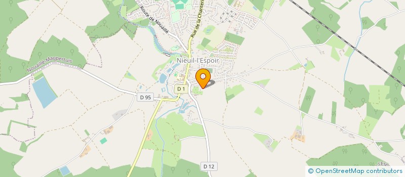 localisation de l'entreprise SCI NIEUIL  NIEUIL-L'ESPOIR