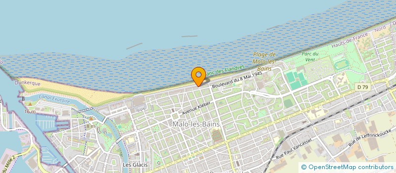 localisation de l'entreprise SCI NIEUPORT à DUNKERQUE