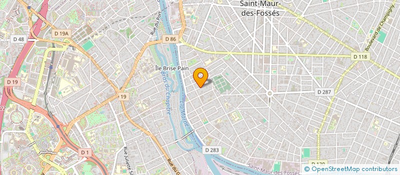 localisation de l'entreprise SCI NIF à SAINT-MAUR-DES-FOSSES