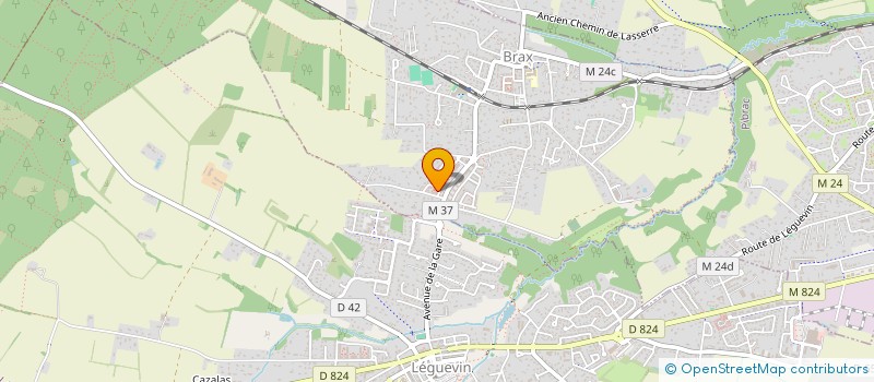 localisation de l'entreprise SCI NIFE NISSIA  BRAX