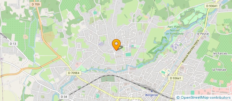 localisation de l'entreprise SCI NIFRAHUSO à BERGERAC
