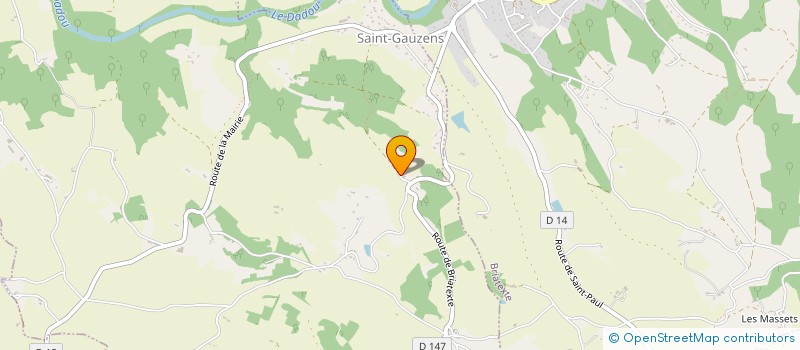 localisation de l'entreprise SCI NIGHTINGALE  SAINT-GAUZENS