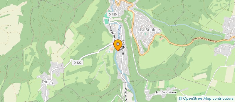 localisation de l'entreprise SCI NIGLO  HERIMONCOURT