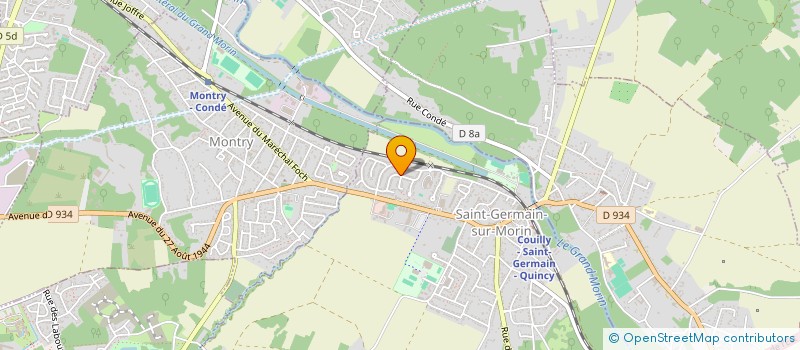 localisation de l'entreprise SCI NIJL  SAINT-GERMAIN-SUR-MORIN