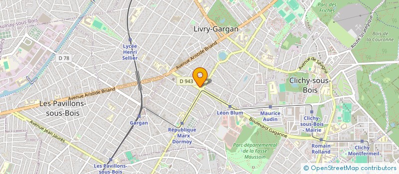 localisation de l'entreprise SCI NIJO à LIVRY-GARGAN