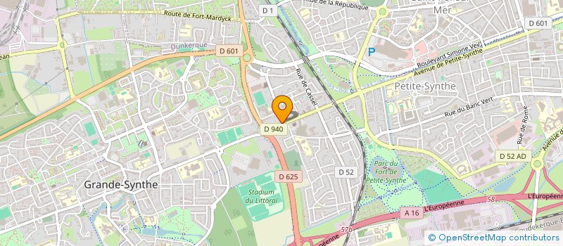 localisation de l'entreprise SCI NIJUMA à DUNKERQUE