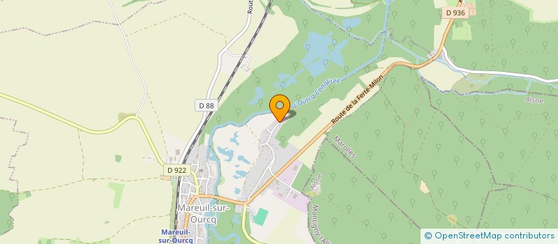 localisation de l'entreprise SCI NIKA  MAREUIL-SUR-OURCQ