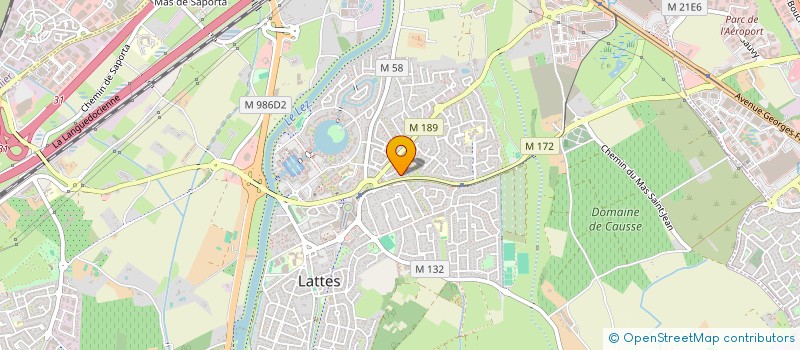 localisation de l'entreprise SCI NIKA à LATTES