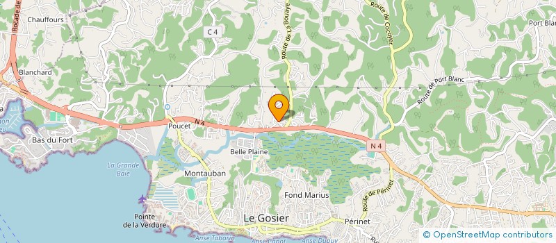localisation de l'entreprise SCI NIKAIA à LE GOSIER