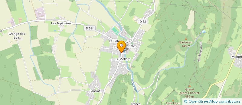 localisation de l'entreprise SCI NIKAIA à MEILLONNAS
