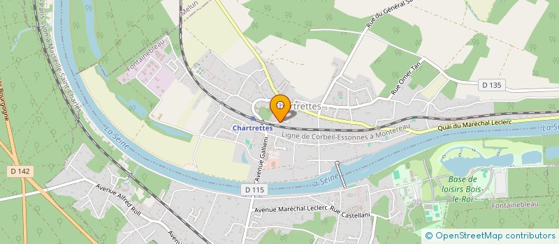 localisation de l'entreprise SCI NIKAMAIN  CHARTRETTES