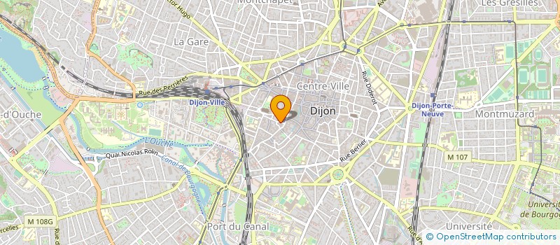 localisation de l'entreprise SCI NIKHY à DIJON