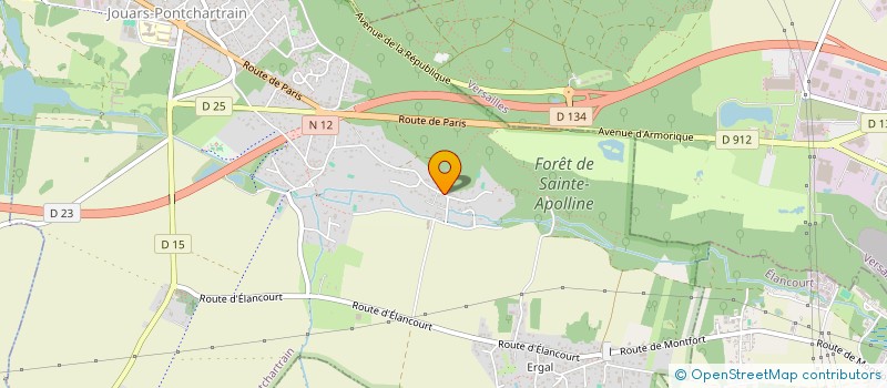 localisation de l'entreprise SCI NIKISA  JOUARS-PONTCHARTRAIN